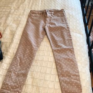 Hudson polka dot jeans so fun for summer